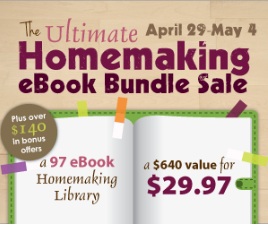 ultimate homemaking ebook bundle